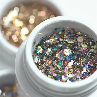 glitter gel polish